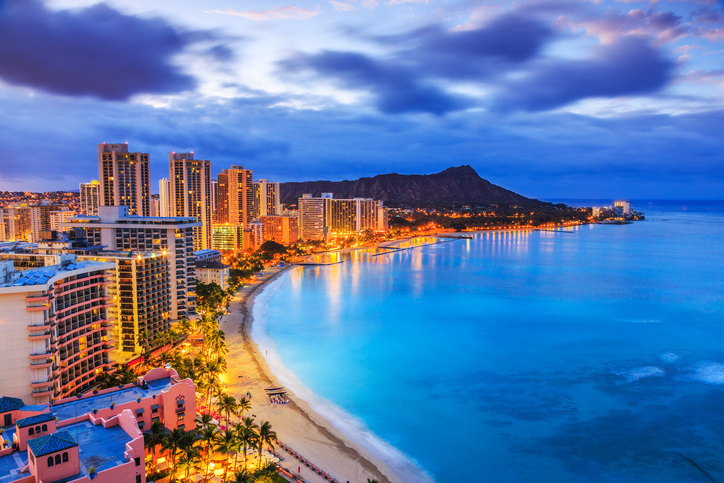 Stunning Hawaii skyline