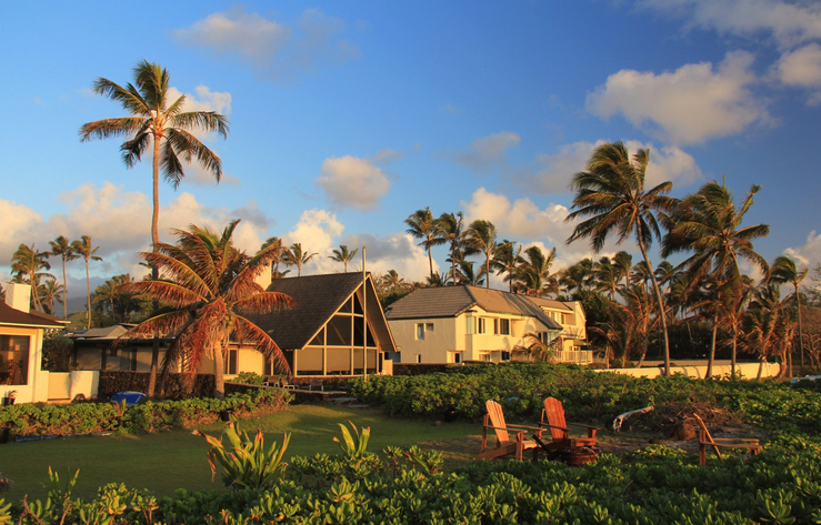 An Oahu beach house