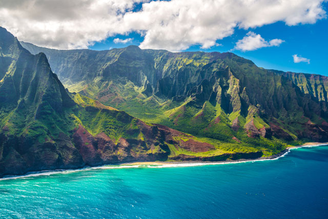 View on Napali Coast