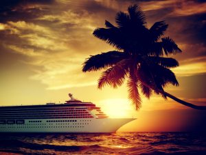 Yacht Cruise Ship Sea Ocean Tropical Scenic Concept